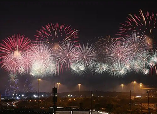 荔湾区焰火晚会